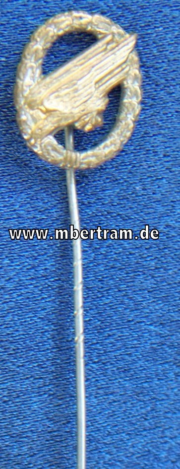 Fallschirm-Schützen Abzeichen 16 mm entnazifiziert