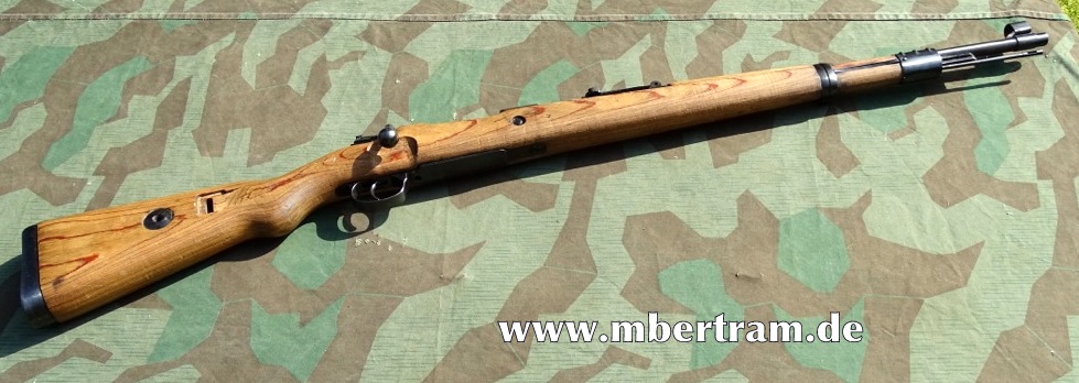 Deko Wehrmachts K 98 "byf" Mauser 1943, nrgl.