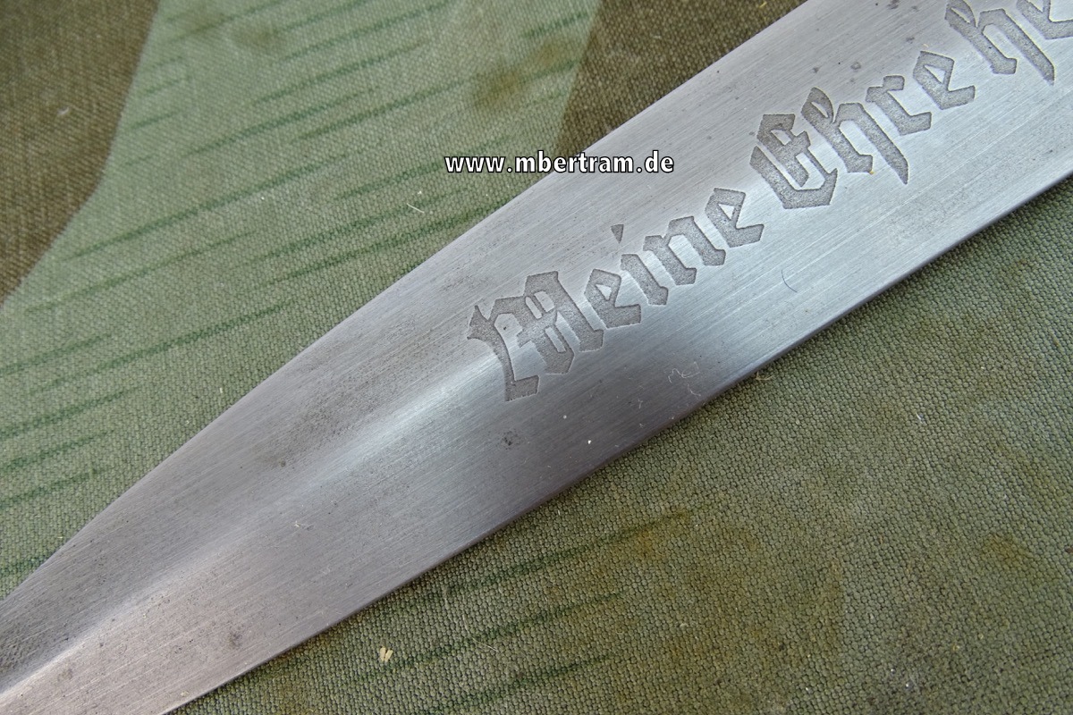 17551-6 Alte Teilreplik: SS Dienstdolch M 33 mit RZM M 7/36 ohne Scheide