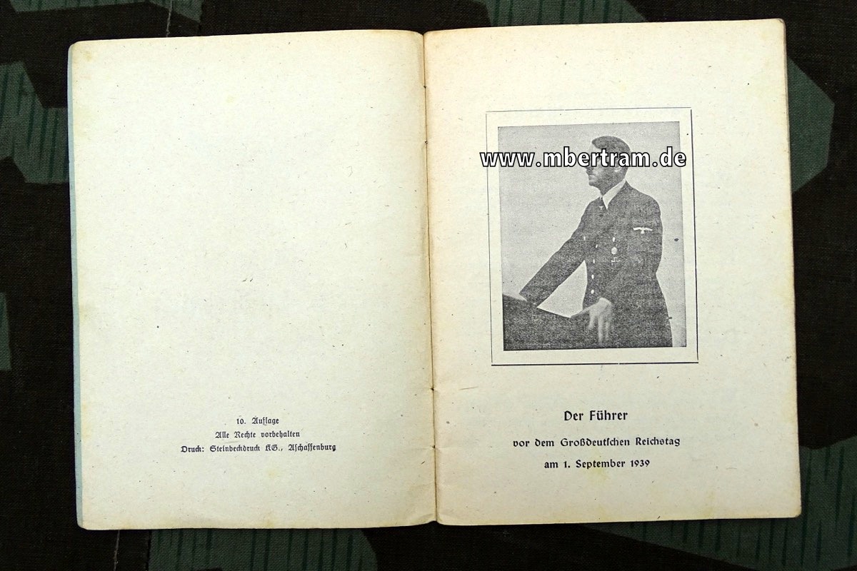 15871-3 Unser Kriegs-Liederbuch, Truppenbetreuung der SS-Panzerdivision "Hitlerjugend"