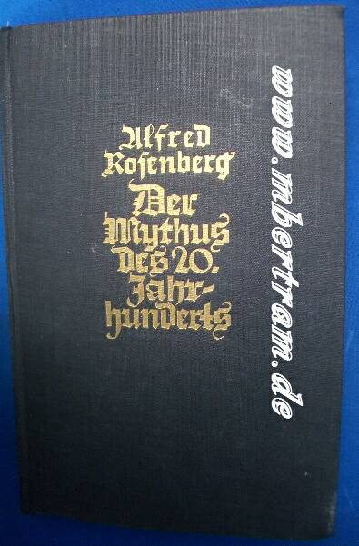 Rosenberg, Alfred : Der Mythos des 20.Jahrhunderts, 1939