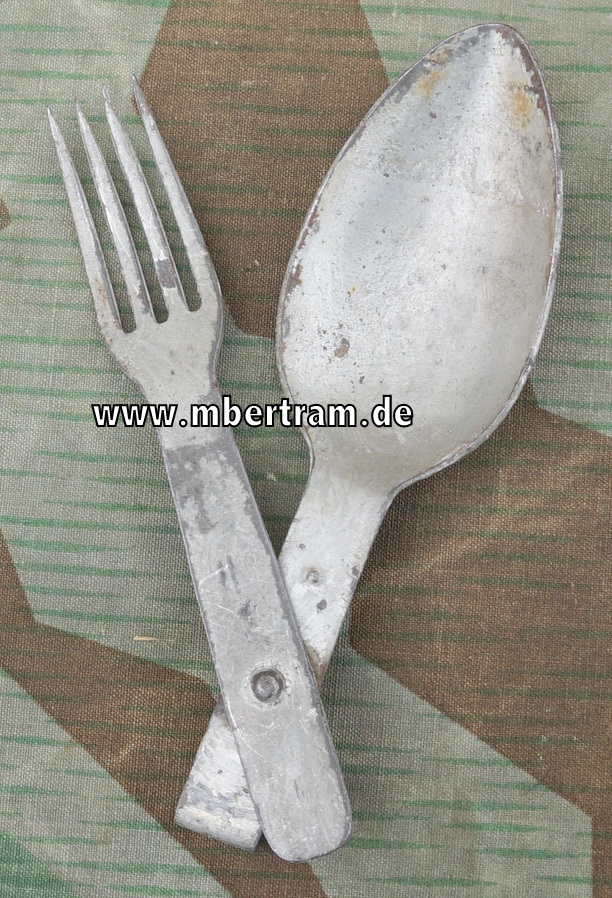 Erster Weltkrieg Eßbesteck "Göffel"  1917