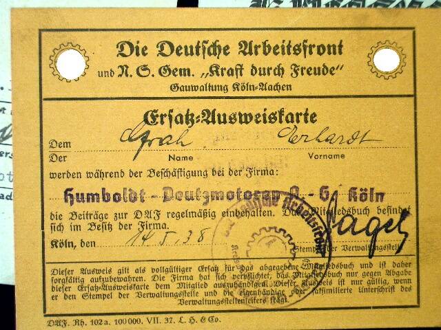 1005-2 Dokumente Pz.- Bergezug: Soldbuch, Verleihungs Urkunden