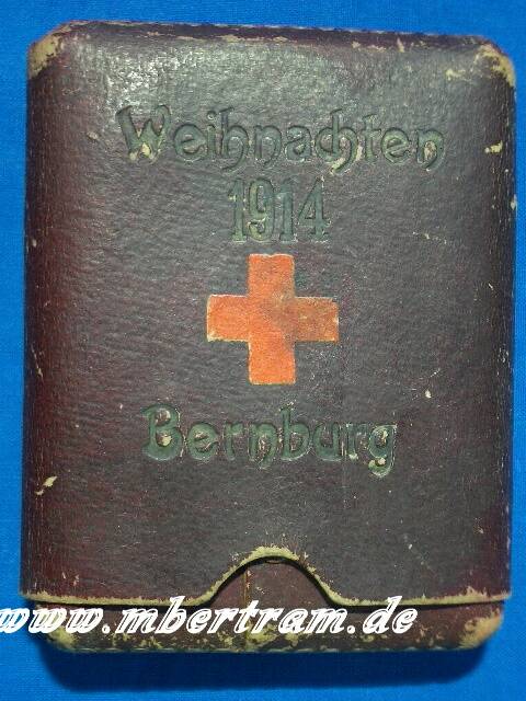 Geschenkschachtel "Rotes Kreuz Bernburg 1914"