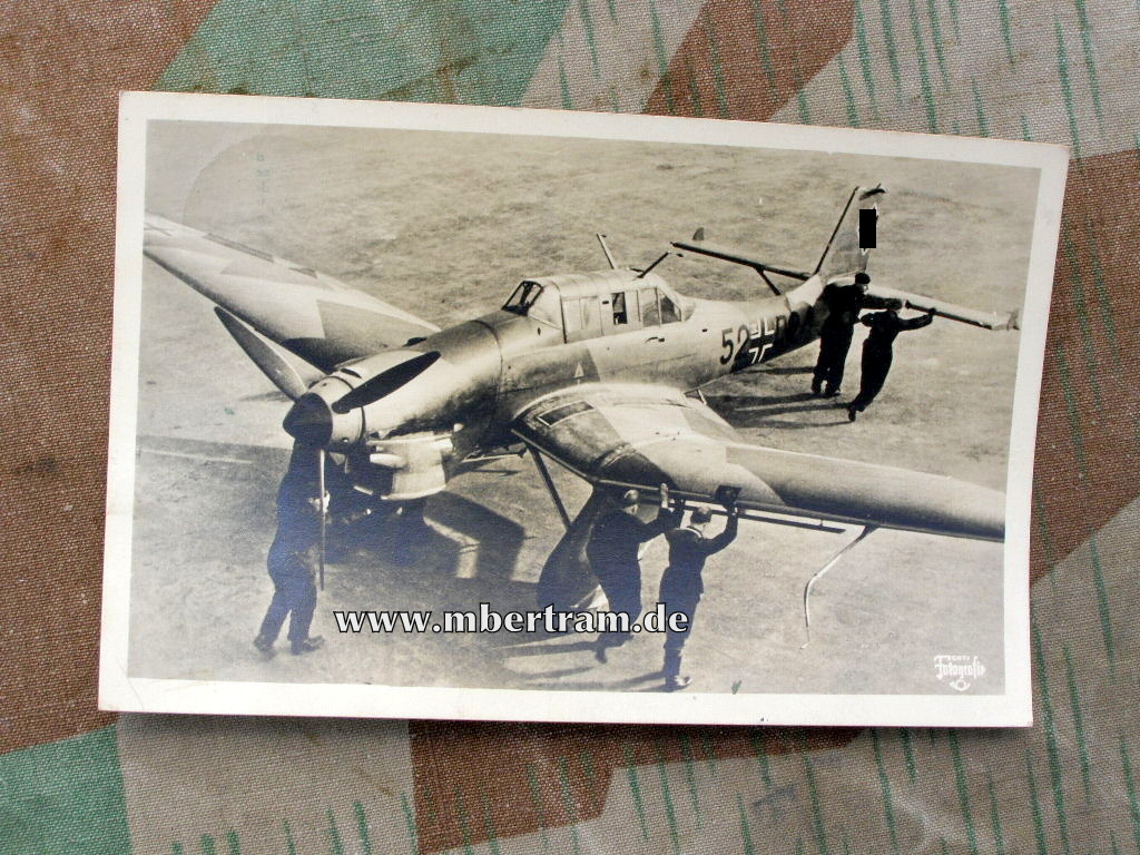 Unsere Luftwaffe- Sturzkampfflugzeug Ju 87 - Gelaufen