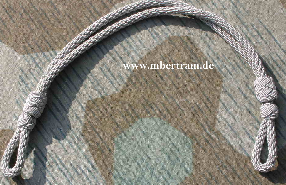 Replik: Mützenkordel f. d. Offizierschirmmmütze