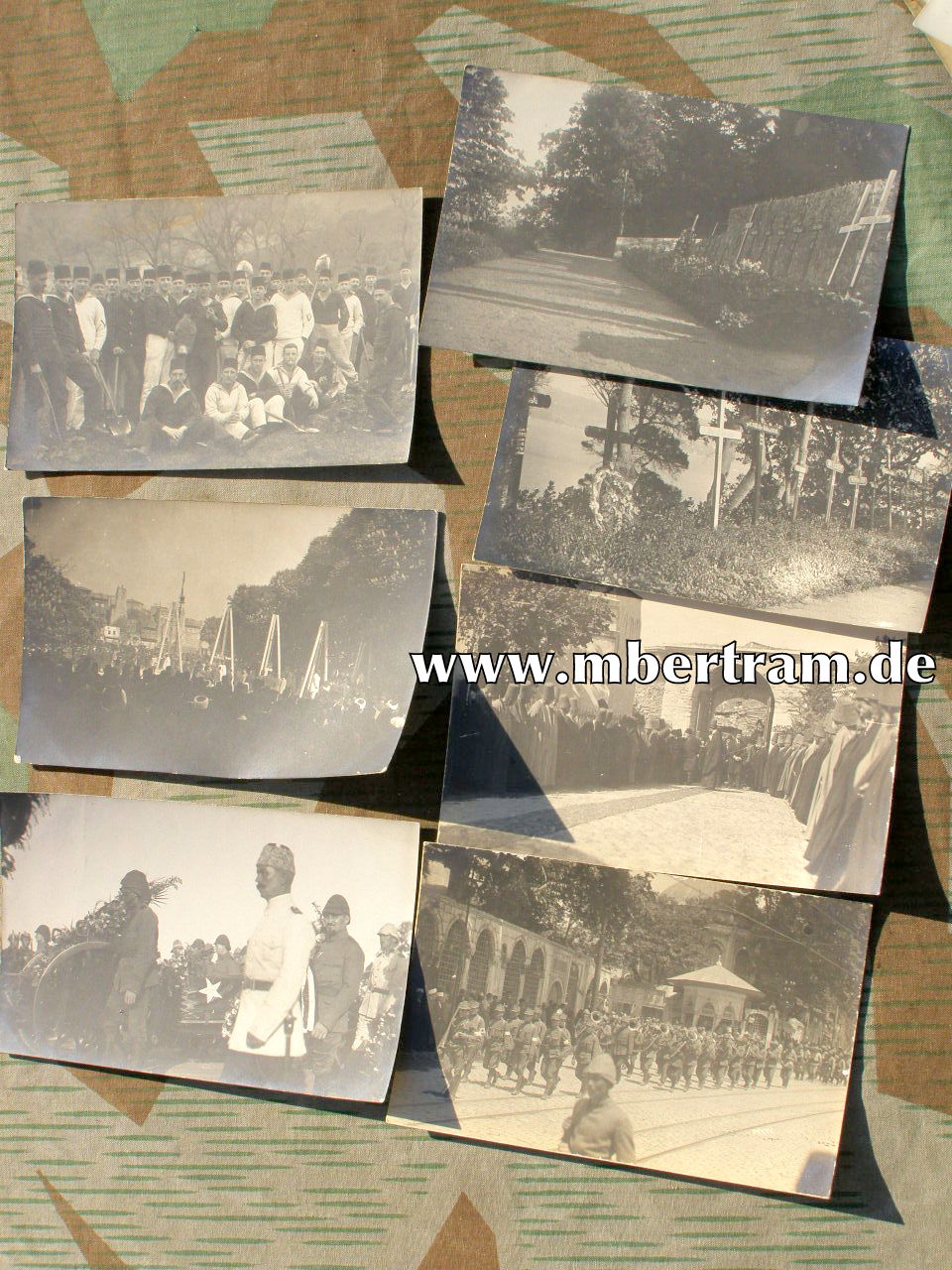 11998-86 Fotos, Dokumente: Preuss./türk. Torpedobootsflotille 1916