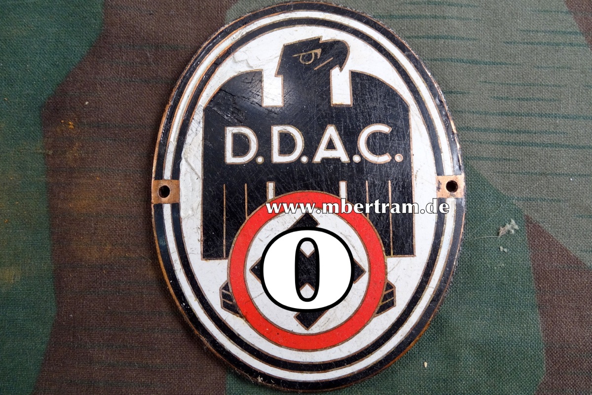 Drittes Reich, Plakette des D.D.A.C. ( Der Deutsche Automobil Club )