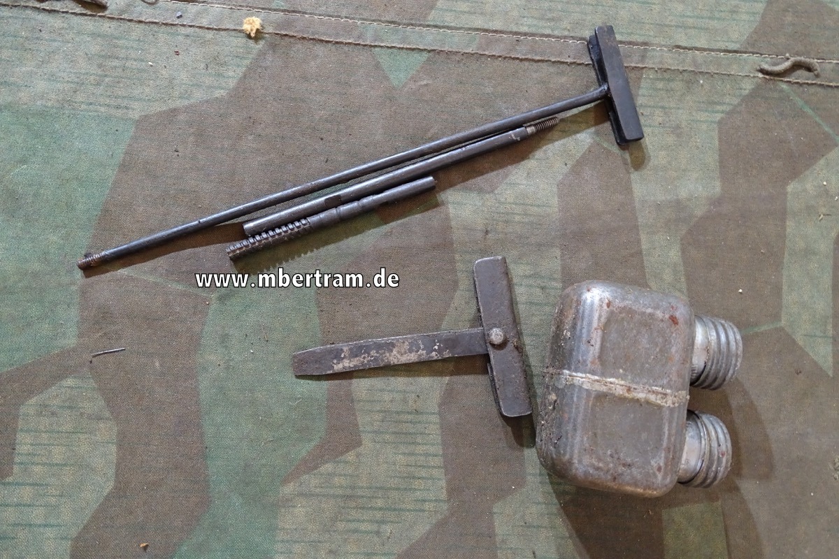 Putzset PPSH 41 / PPS 43 mit eckigem Öler, Putz Stock 