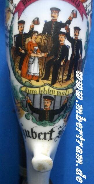 1795-8 Reservistenpfeife: 3.Cp. 7.rhein.Inf.Rgt.No 69 Trier 1902-04