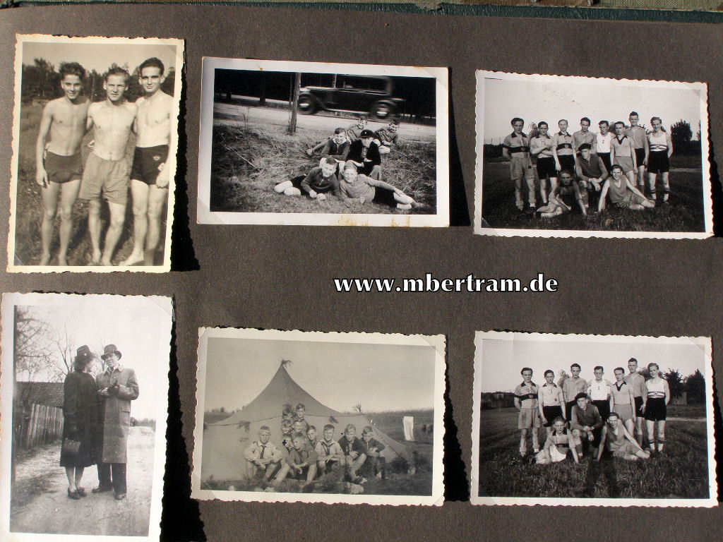 13620-115 Dienstzeit Fotoalbum U 552, Kommandant Erich Topp SELTEN !