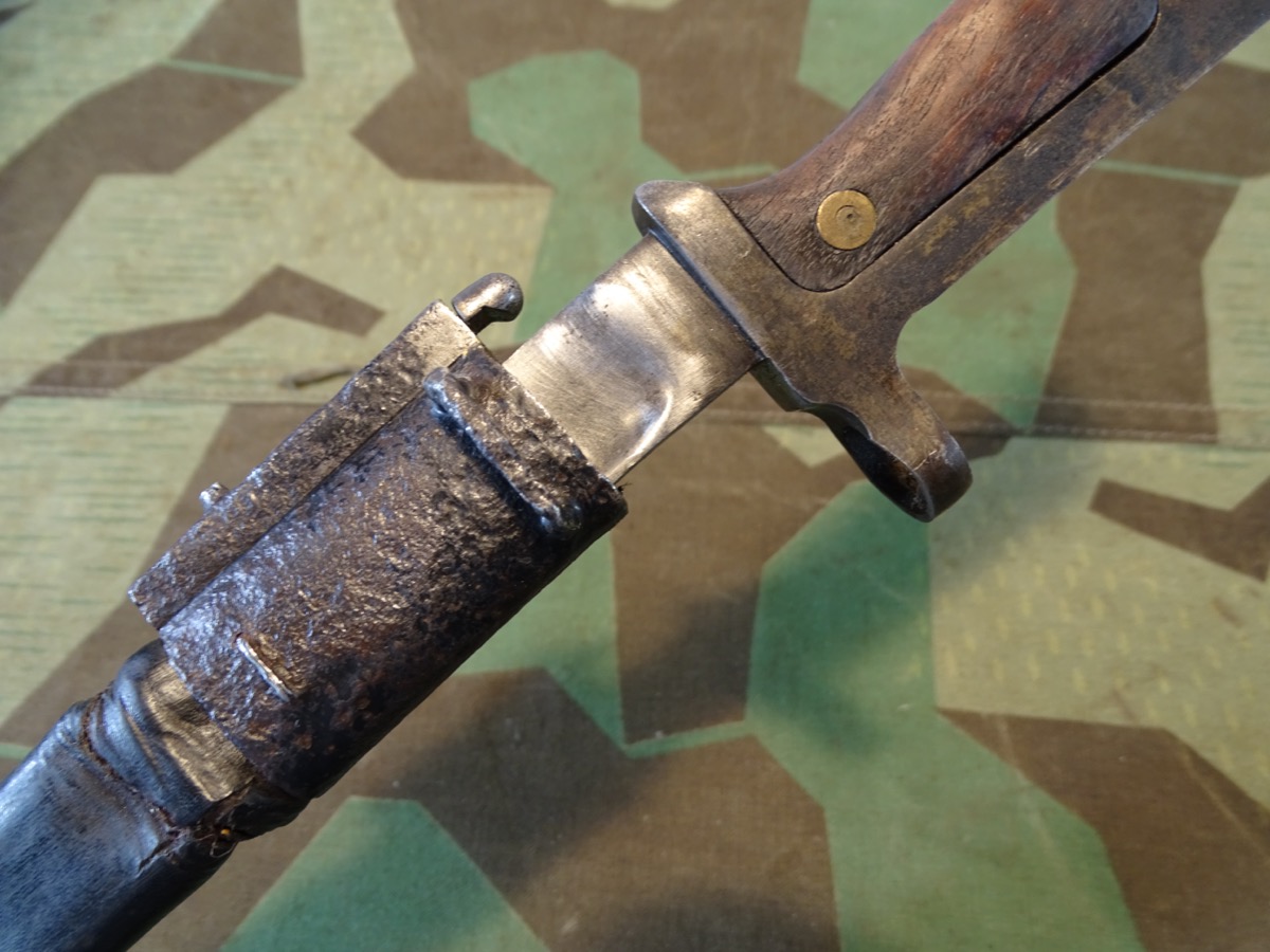 Dänemark Säbelbajonett M 1915 . f. Infanteriegewehr M 1889, Selten im Handel Dänemark Säbelbajonett M 1915 . f. Infanteriegewehr M 1889, Selten im Handel