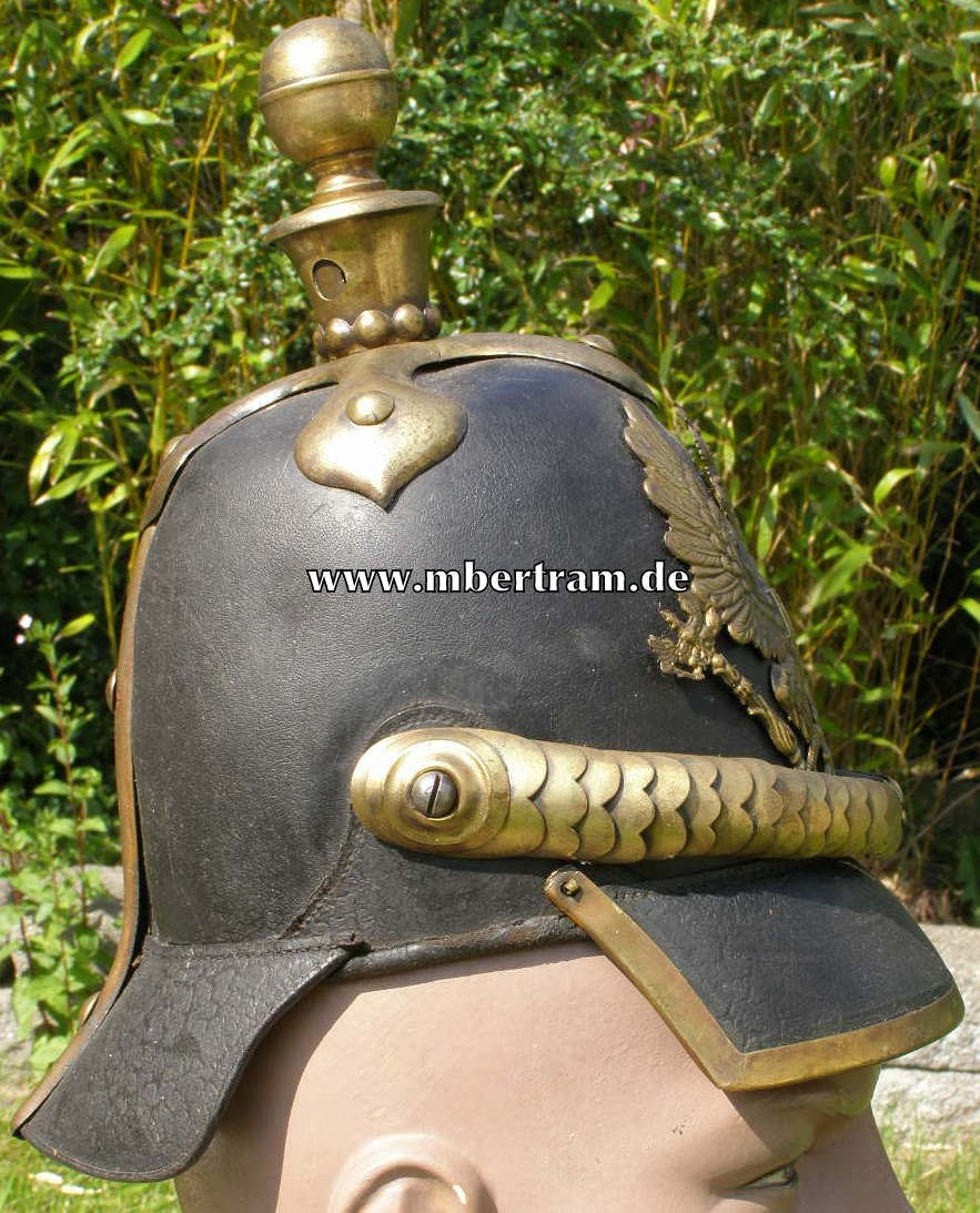 11381-4 Preußen Pickelhaube Modell 1843 Uffz. Artillerie. SELTEN