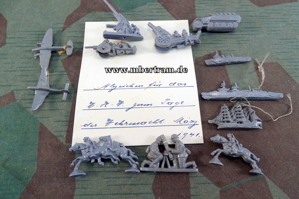 WHW " Tag der Wehrmacht " 1941, " Darstellungen der Wehrmacht ", kpl. 12er Serie