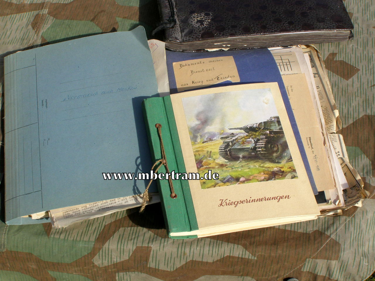 Album, Dokumente: 22. Inf. Div., 3.(Radf.)Kp. Inf. Rgt 39