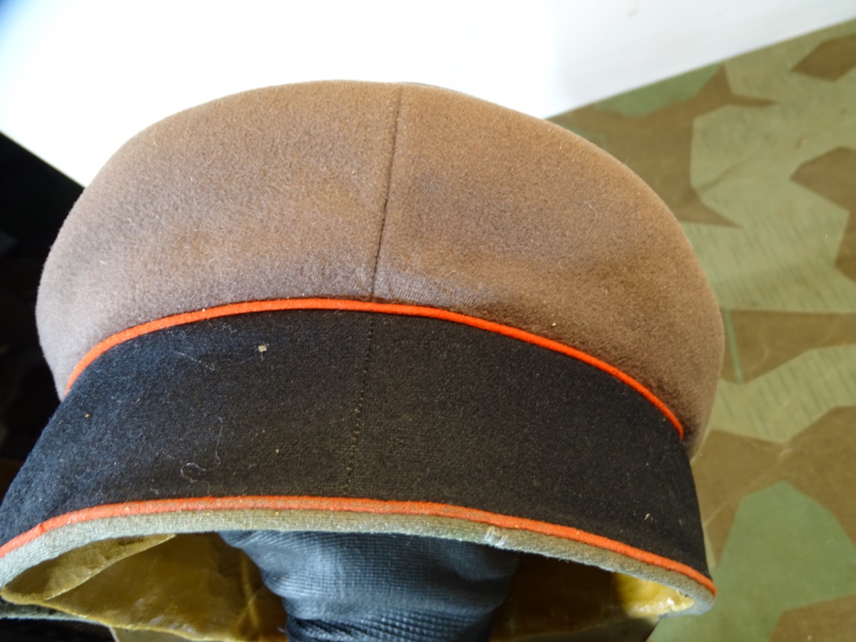 Preussen, Infanterie  Schirmmütze/ Feldmütze feldgrau erster Weltkrieg