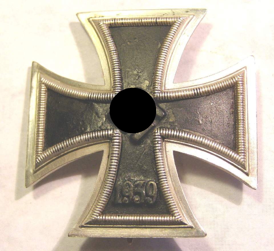 EK 1939 1. Kl. Eisenkern lackiert, L/59, Alois Rettenmaier