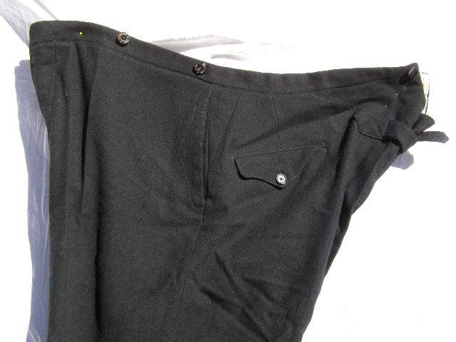 3141-9 Allg.SS, NSKK, HJ Führer, Panzer: Schwarze grade Hose