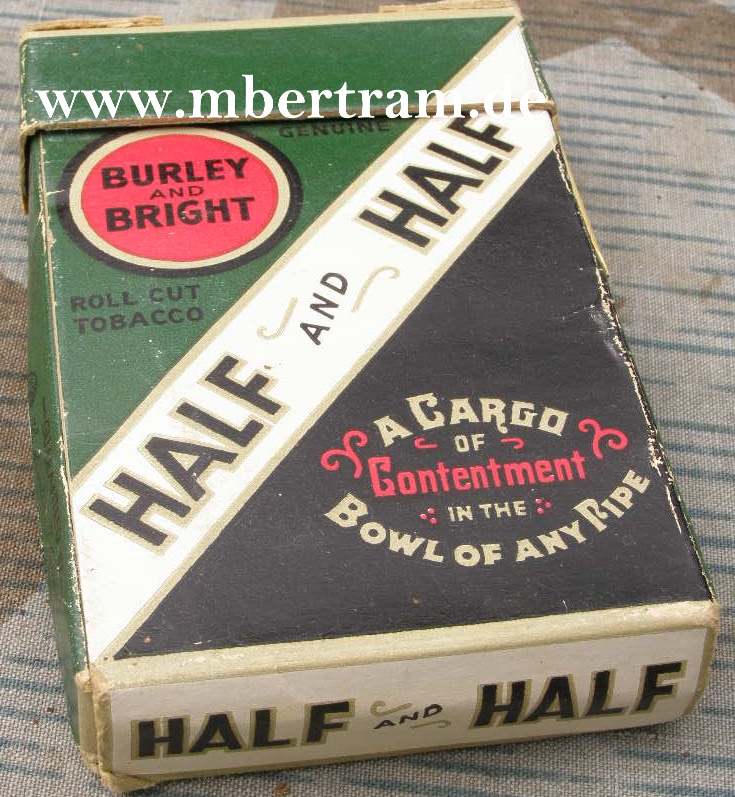 Pfeiffen- und Zigarettentabak der US Army um 1944/45.