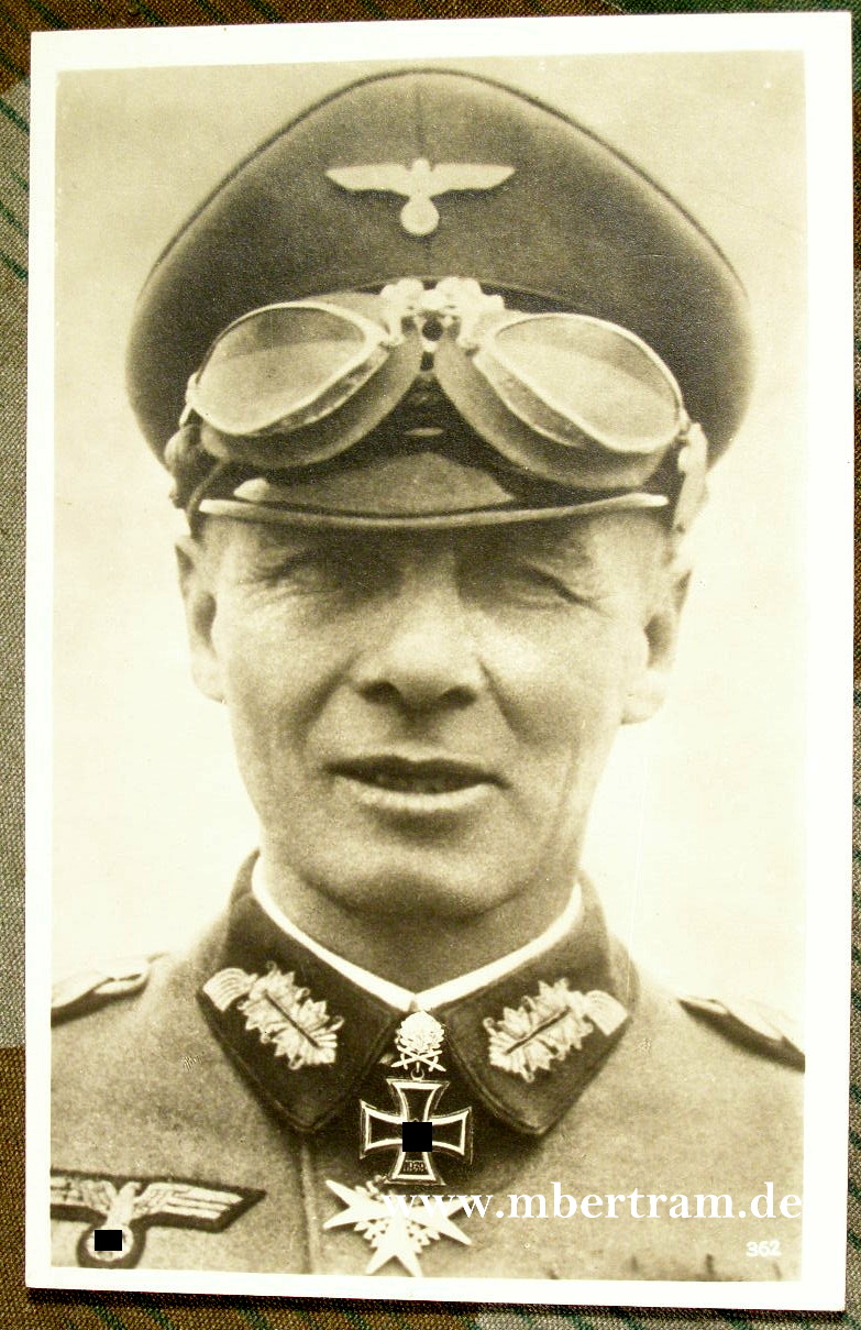 Generalfeldmarschall Erwin Rommel, Portraitpostkarte