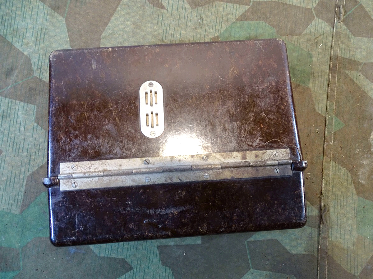 20773-10 Wehrmacht / Waffen SS frühes Feldtelefon von 1939