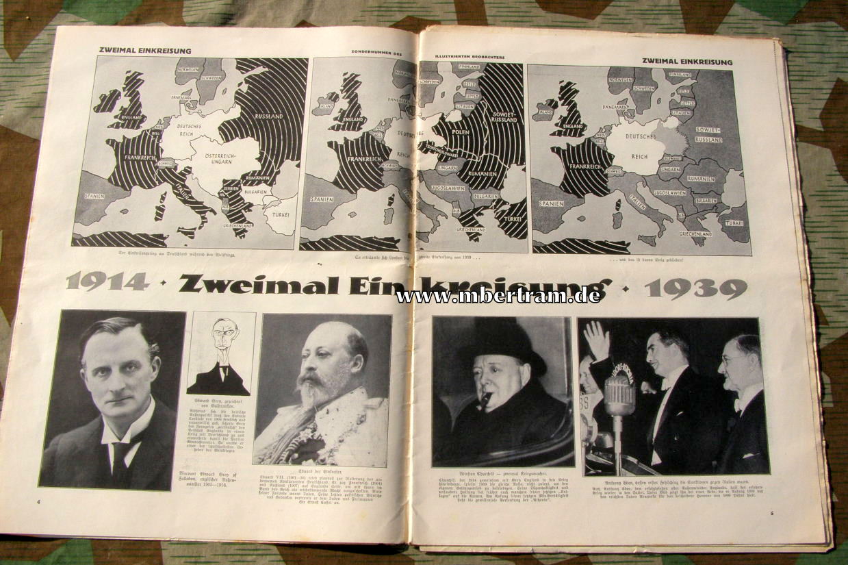 Illustrierter Beobachter, Sonderzeitung " Englands Schuld"