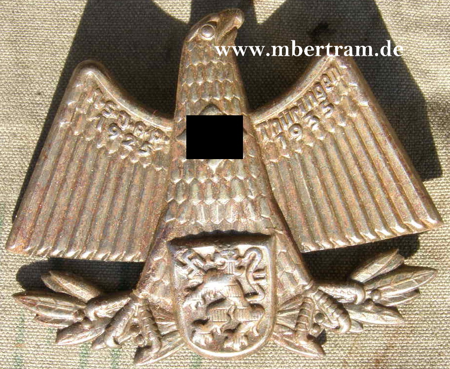 N.S.D.A.P. Thüringen 1925- 1935. Metallabzeichen