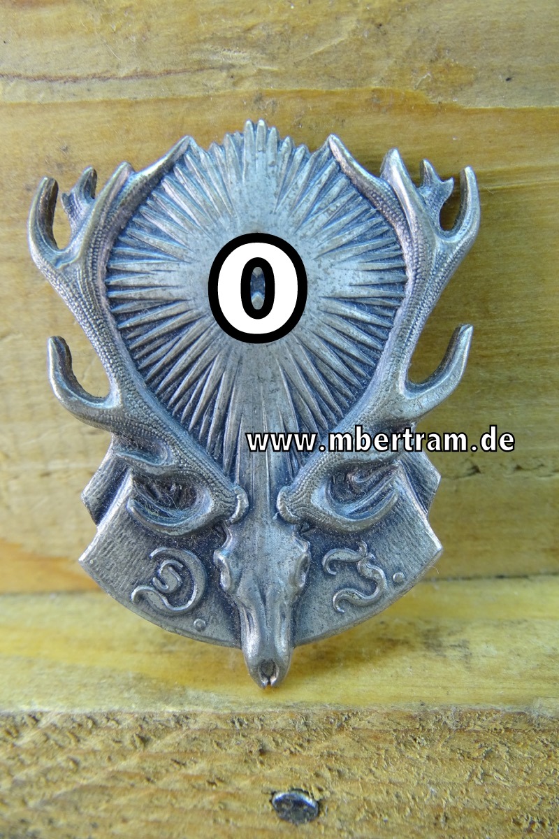 Reichsbund Deutsche Jägerschaft ( RDJ), Jagdschutzabzeichen ca. 43mm