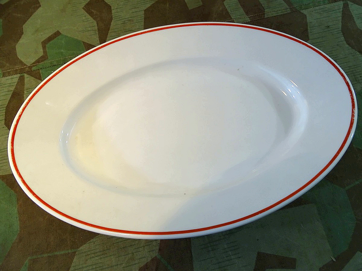 Luftwaffen Porzellan Fleischplatte/ Servierplatte: