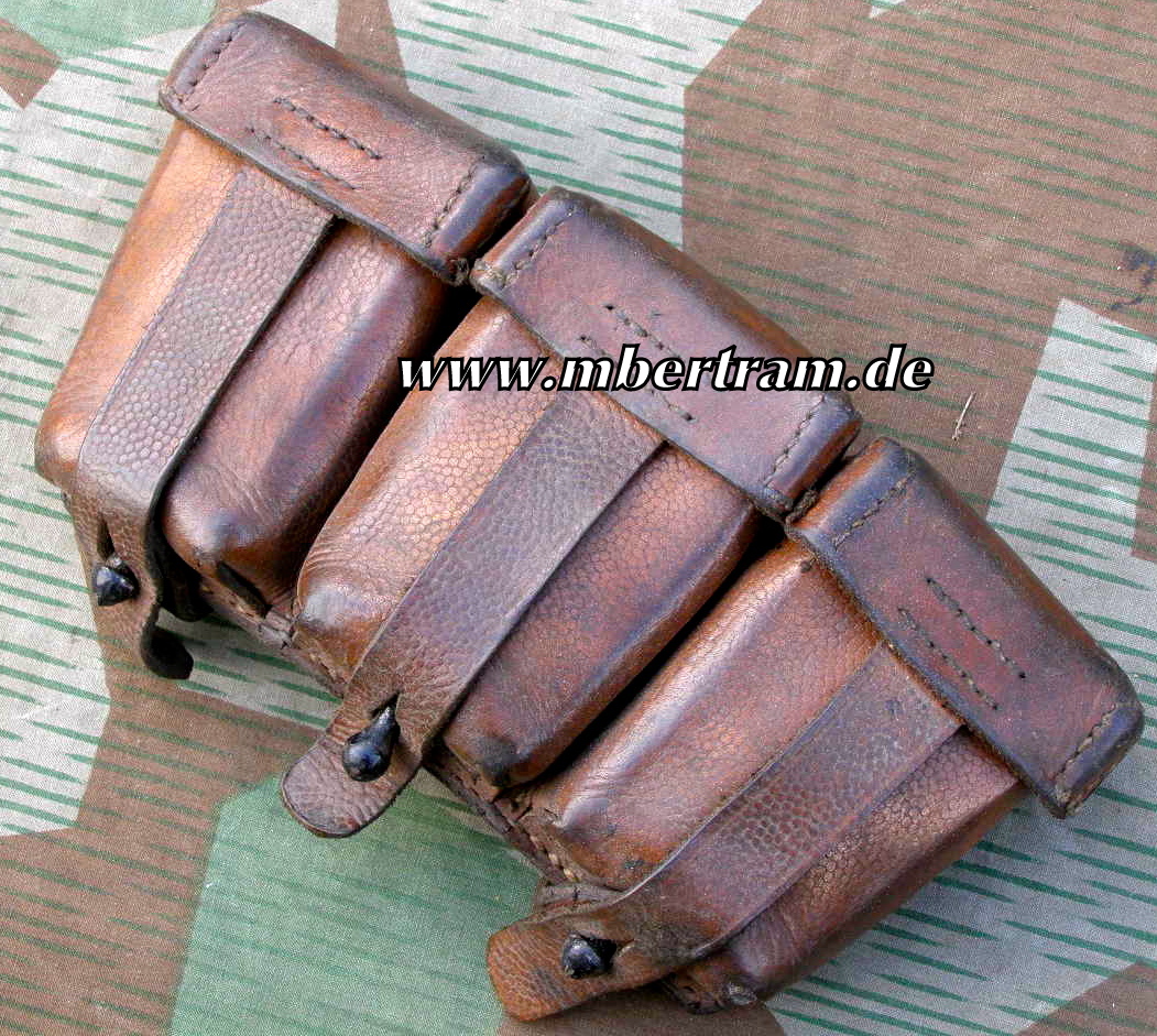 Luftwaffe K 98 3er Patronentasche, Rust CoAG, 1941 Geraberg