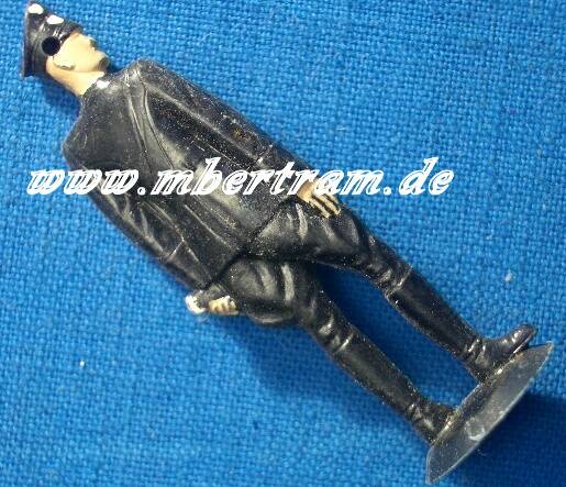 WHW Spendenbeleg, Kunststoffabzeichen " SS Mann"