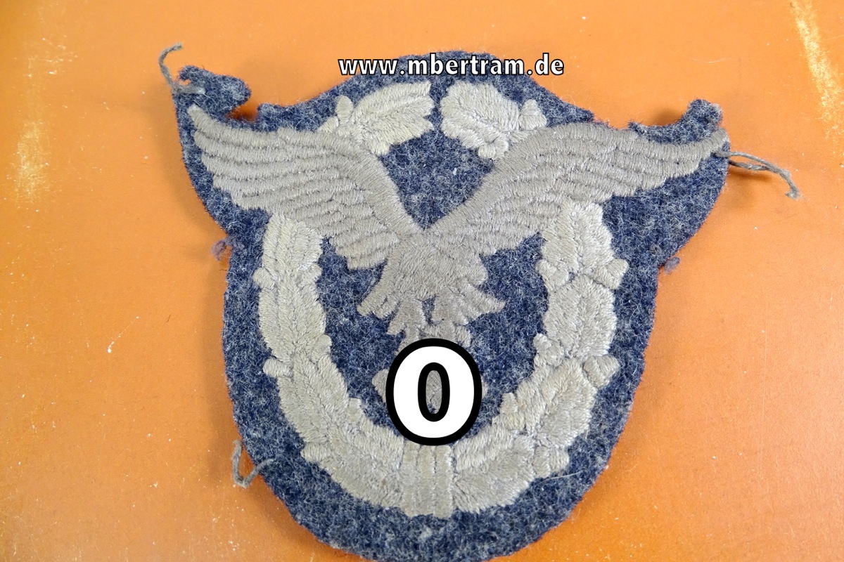 Luftwaffe Flugzeugführerabzeichen - Stoff, maschinengestickte Ausführung