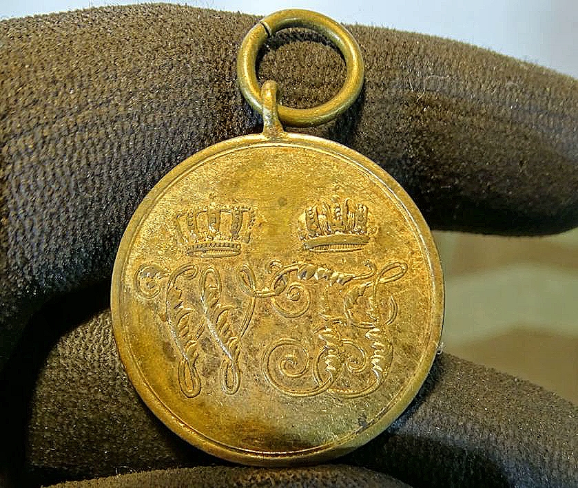 Preussen Kriegs-Denkmünze 1864 "Unseren Tapferen Kriegern 1864"