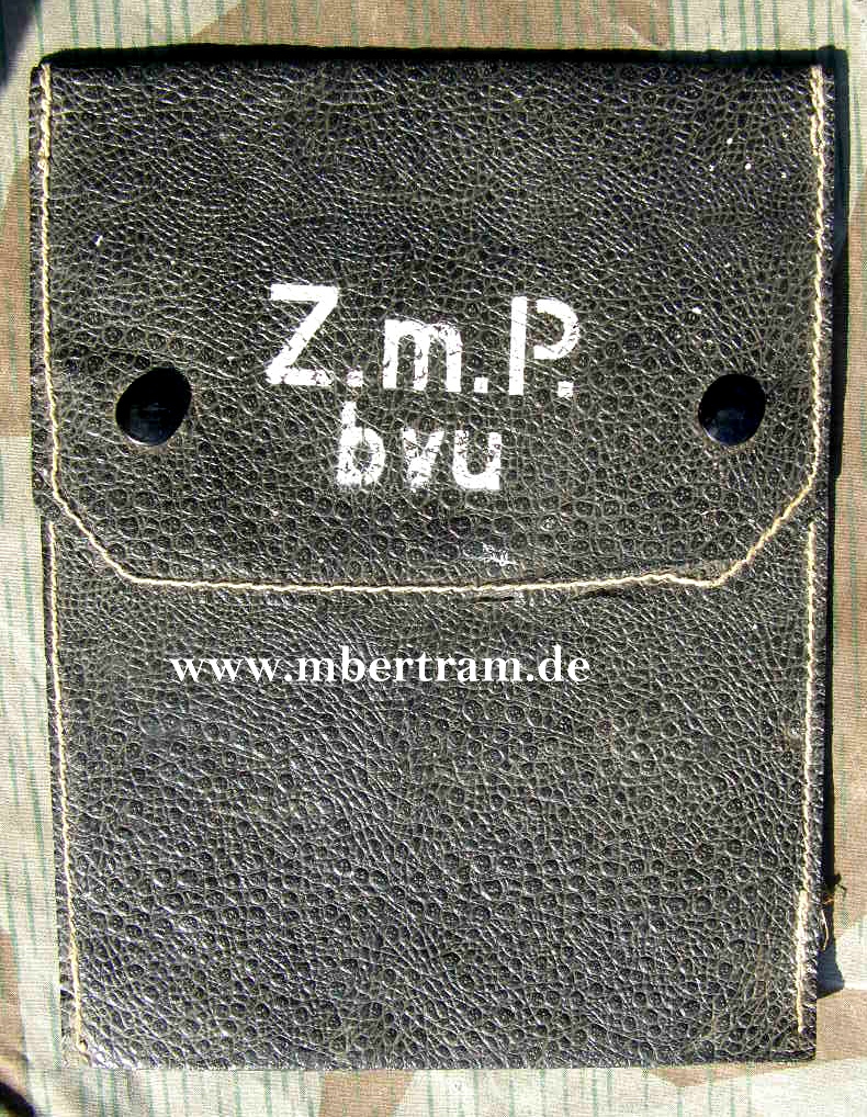 Ersatzstoff Tasche f. Artillerie Karten Messgerät "Z.m.P"