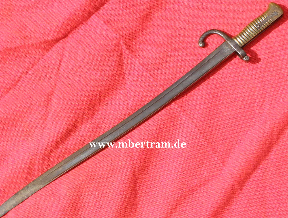 10288-13 Frankreich Säbelbajonett M 1866, ohne Scheide