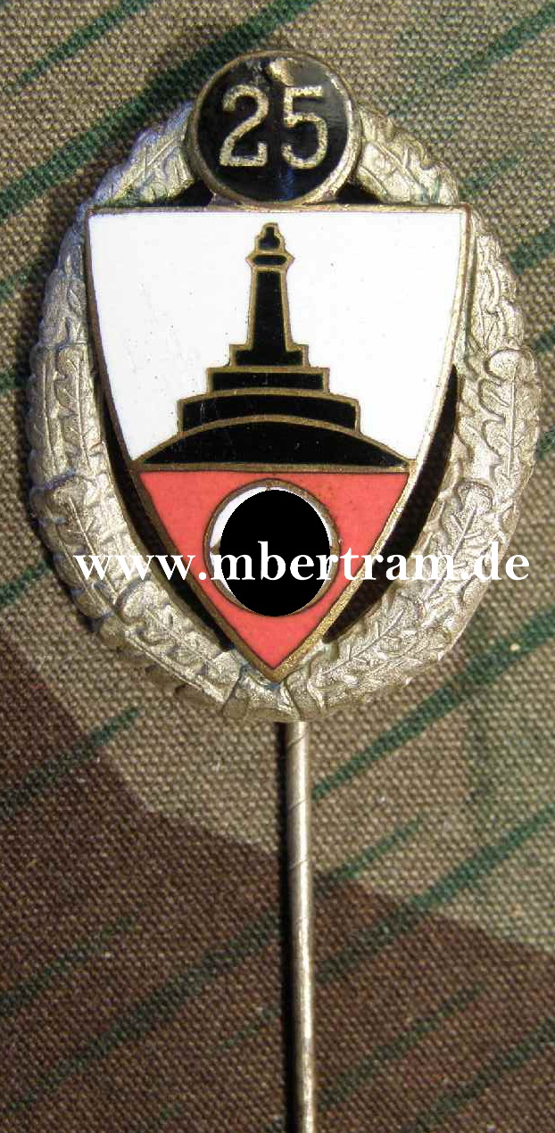 NS REICHSKRIEGERBUND SILBERNE EHRENNADEL 25 JAHRE
