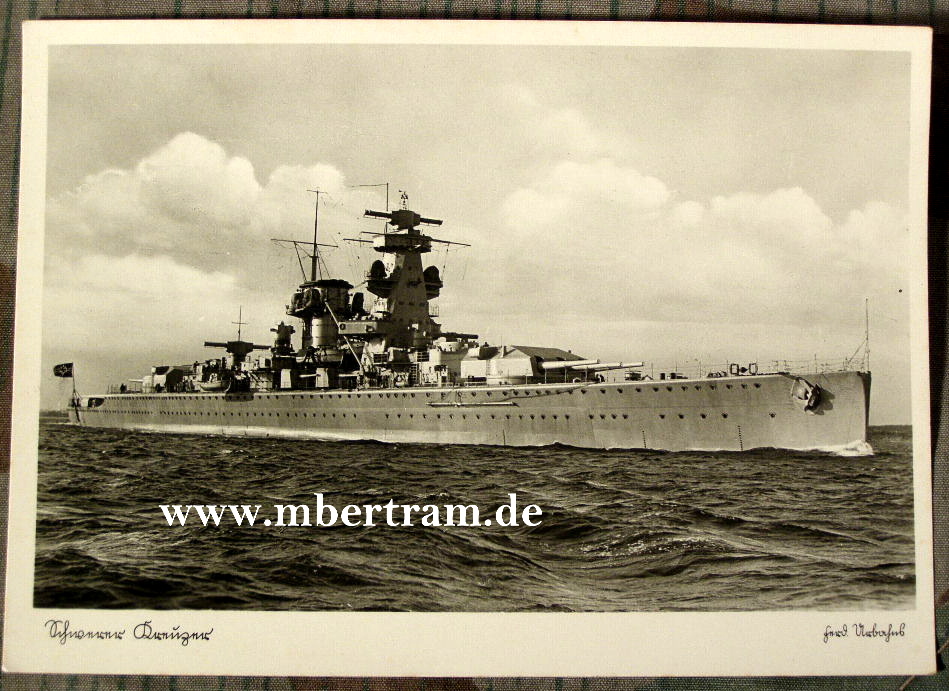 Kriegsmarine : "Schwerer Kreuzer", ungelaufen