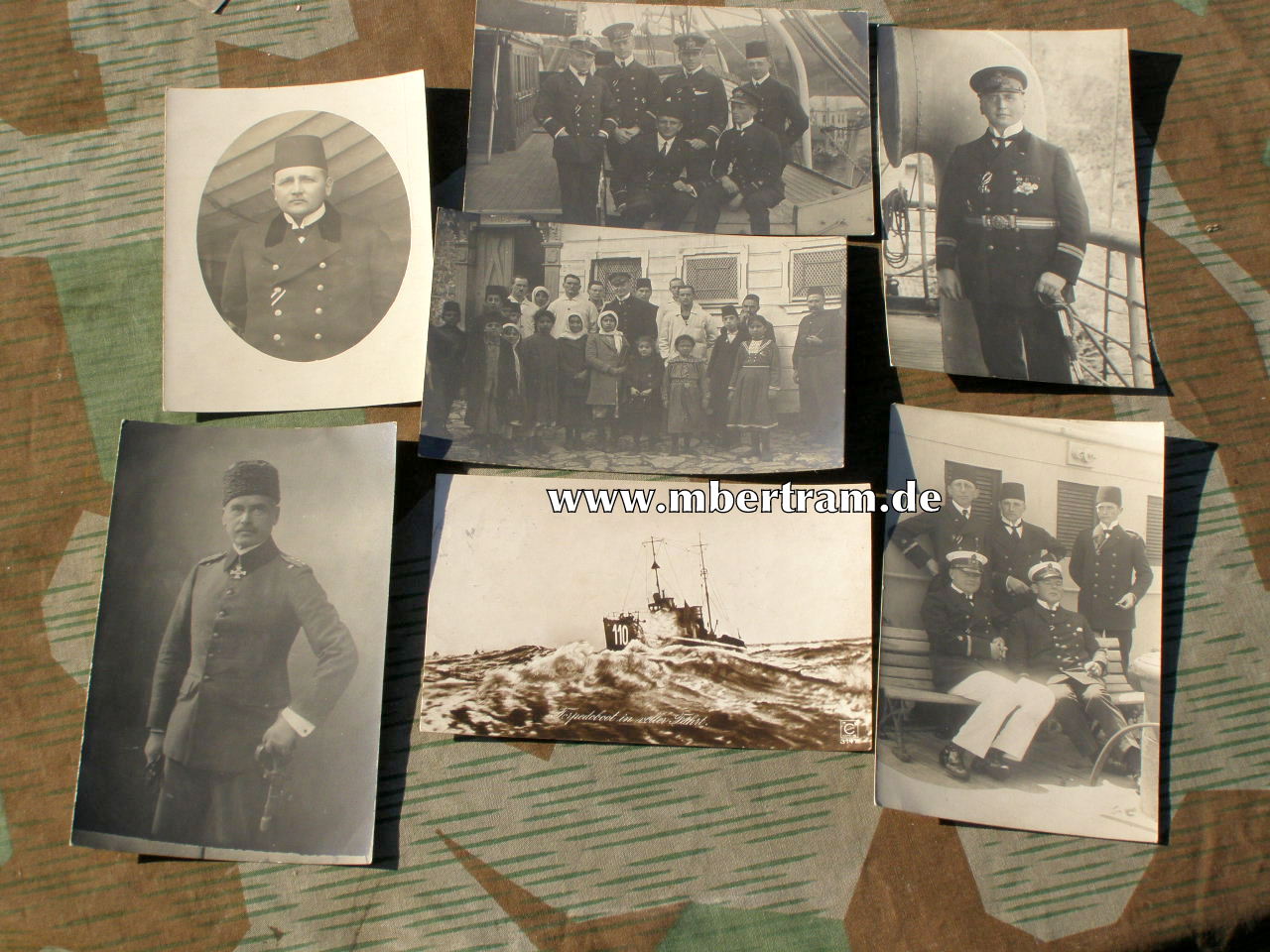 11998-6 Fotos, Dokumente: Preuss./türk. Torpedobootsflotille 1916