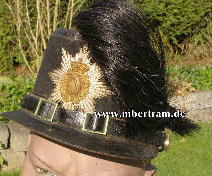 Sachsen Tschako für Mannschaften Jäger um 1900