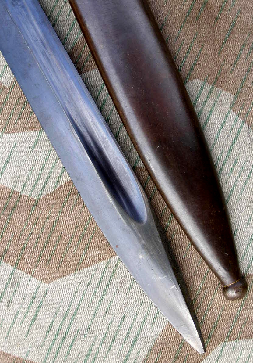 10356-6 SEITENGEWEHR 84/98 DEUTSCHES REICH, Scheide u. WaA