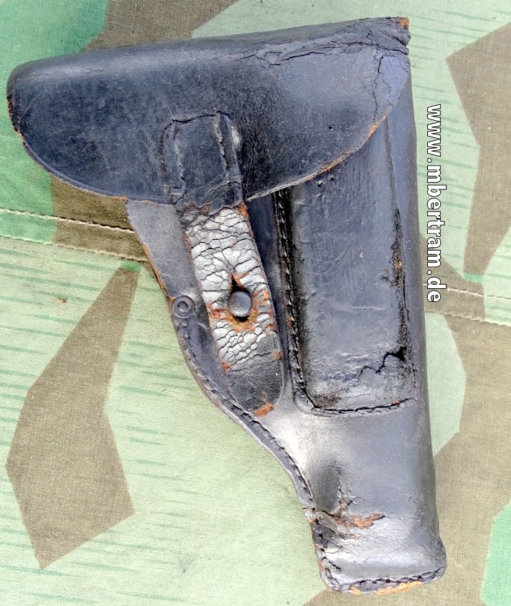 Pistolentasche für Pistole CZ 27 (t)  2. Weltkrieg, Wehrmacht oder  Waffen SS, 1941