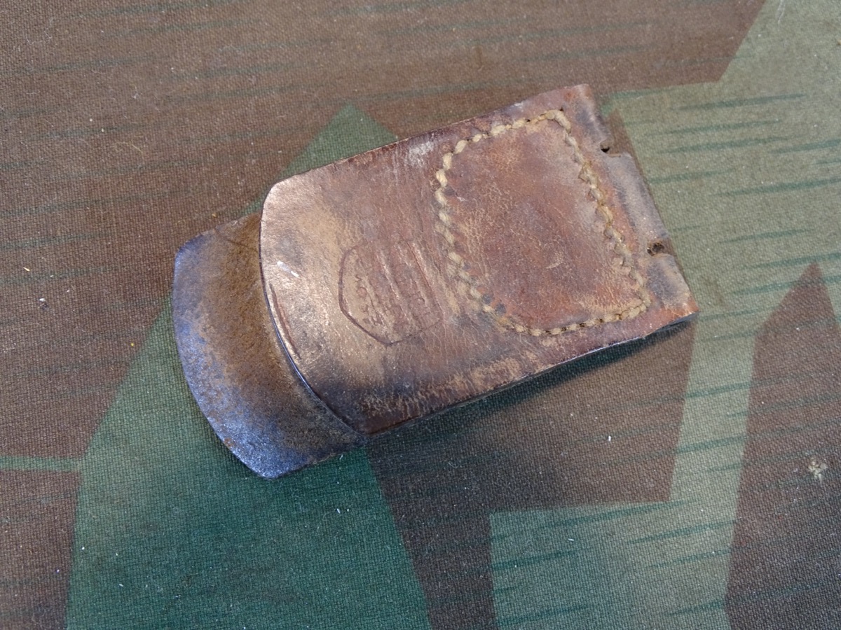 Koppellasche für Koppelschoss 3. Reich,  Fa. Aurich Dresden 1937
