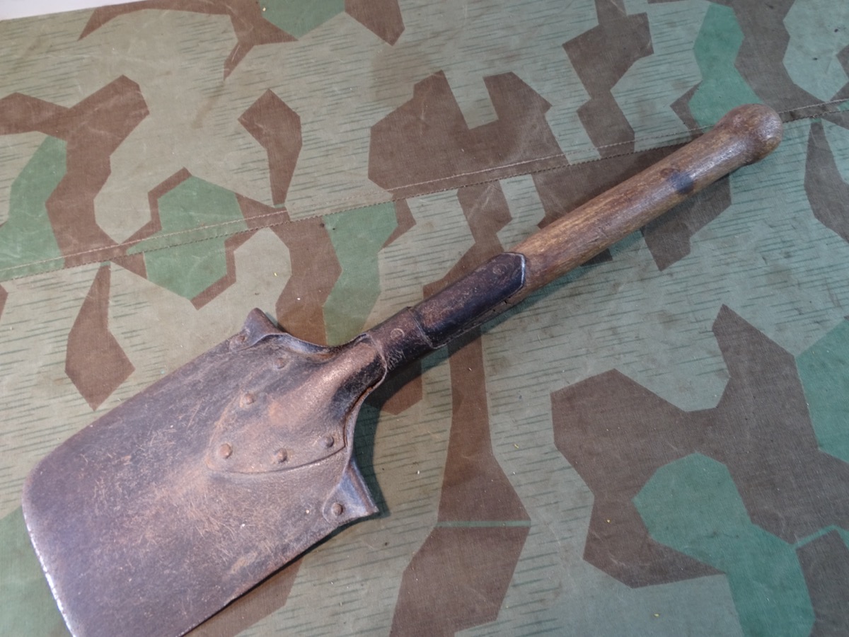 Kaiserlicher Feldspaten M 1898, 1. Weltkrieg, deutsch