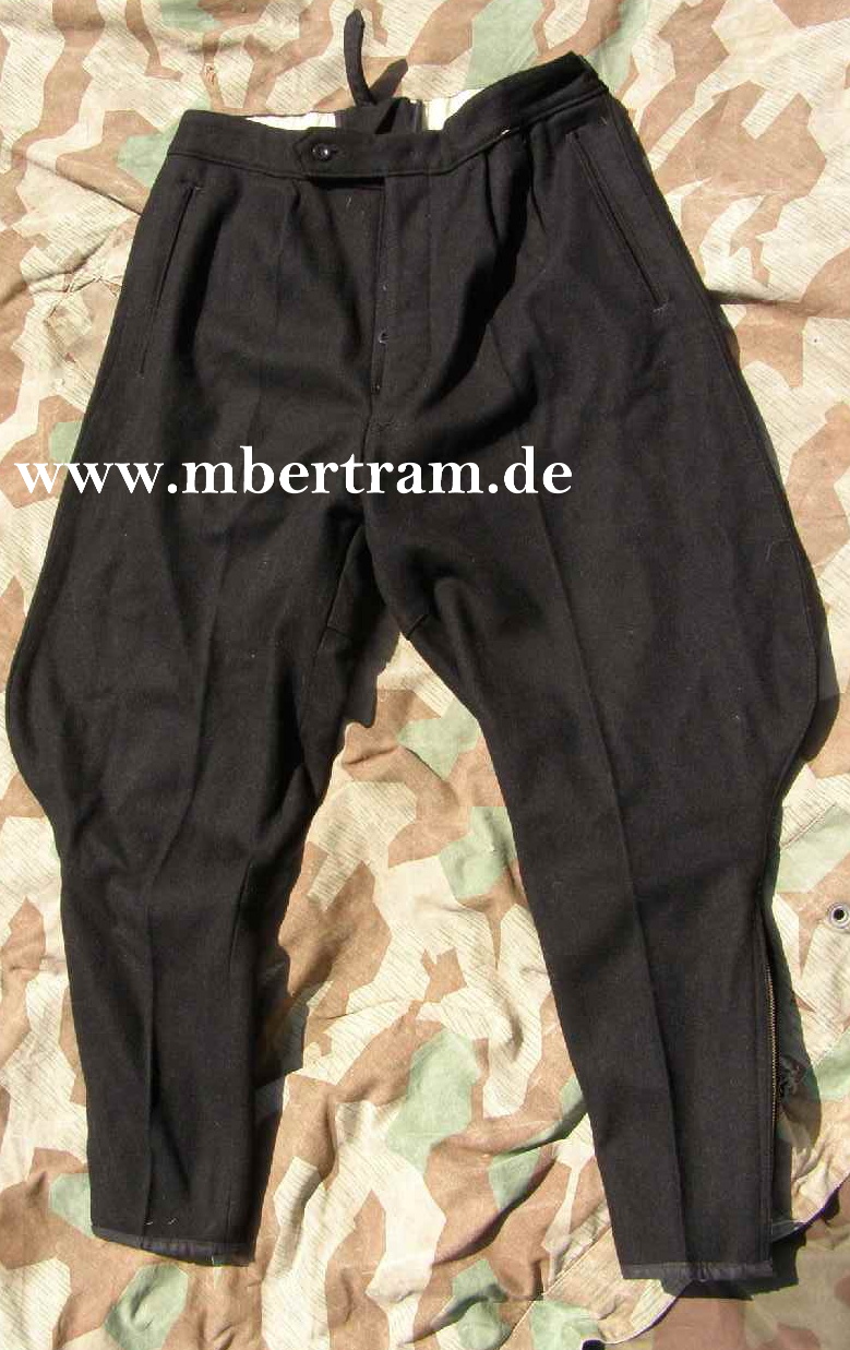 Allg.SS, NSKK, HJ, Panzer: Schwarze Breecheshose