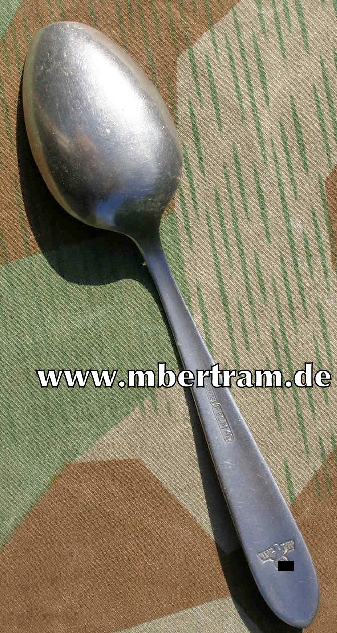 Wehrmacht Löffel, Hersteller: "FBCM 42", WH Adler
