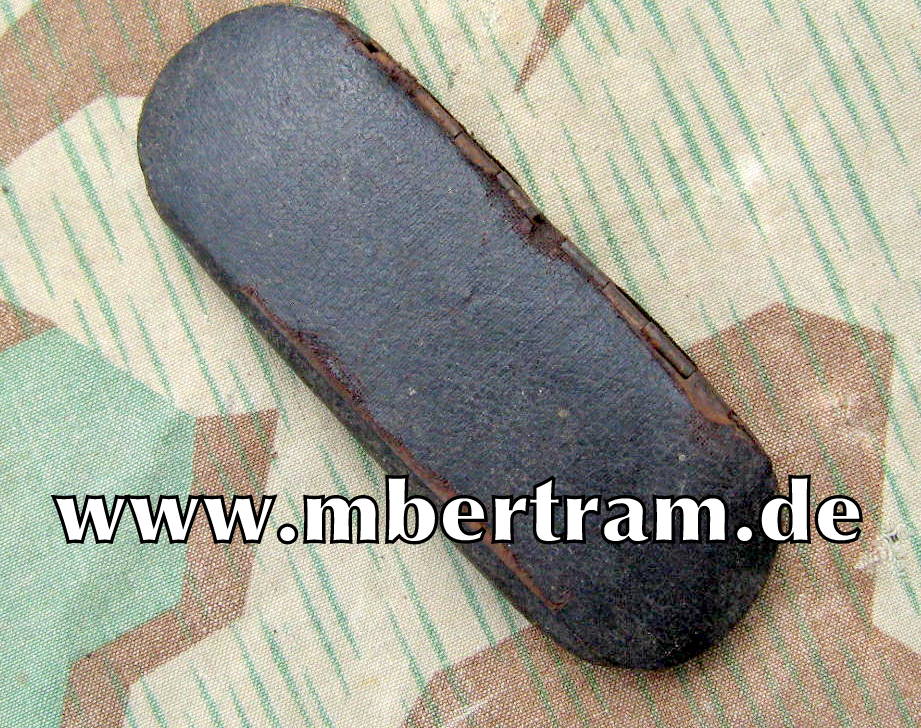 Private Brille ( Kneifer ) mit Blechetui, 1. Weltkrieg