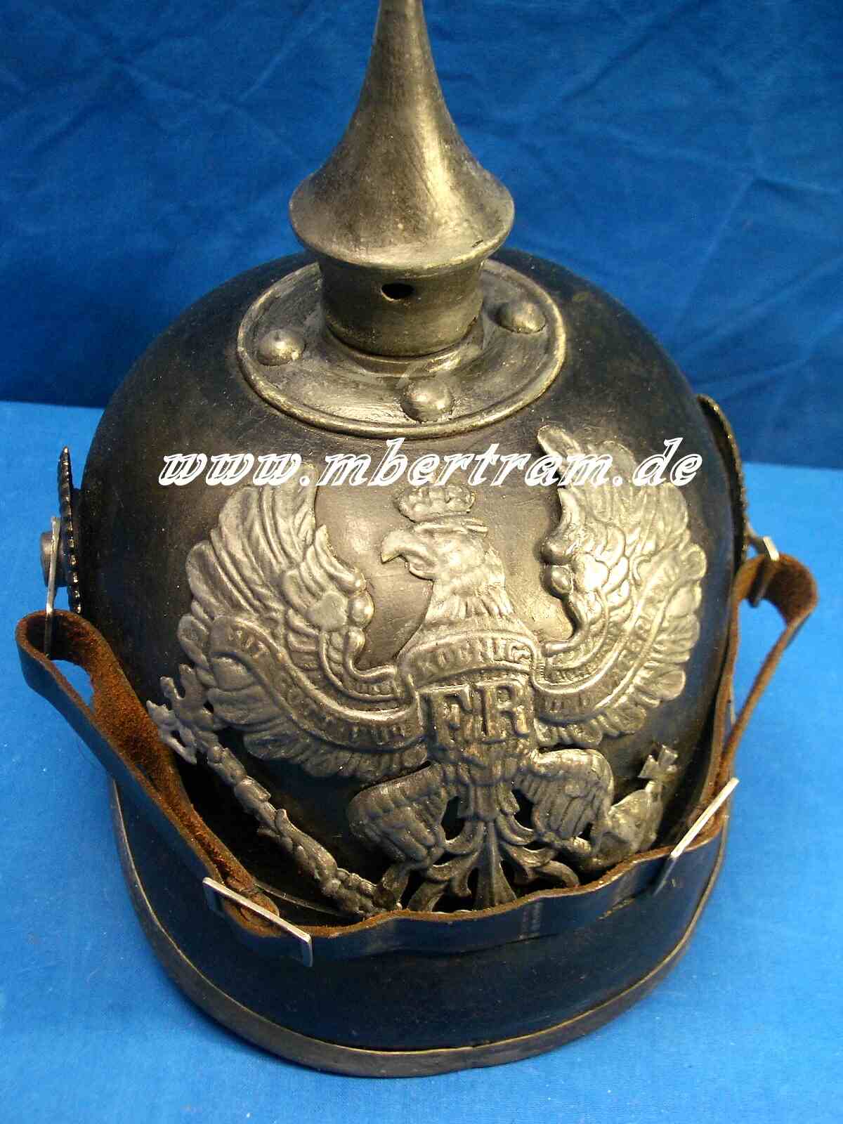 Preußen Pickelhaube Mannschaften feldgrau 1916