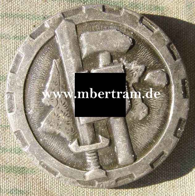 Tag des deutschen Handwerks 1938, Metallabzeichen