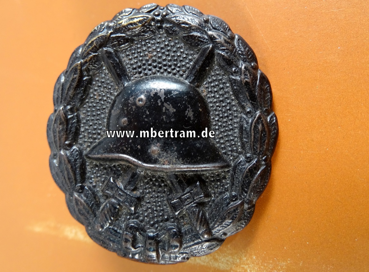 VERWUNDETEN ABZEICHEN IN SCHWARZ 1914-1918