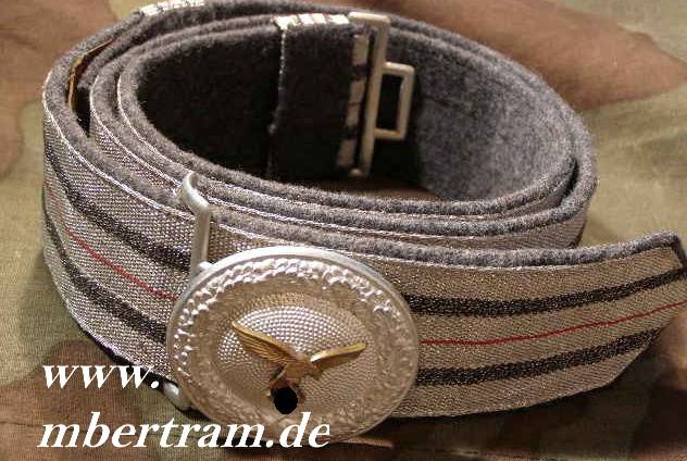 Luftwaffe Paradefeldbinde für Offiziere 1. Mod. Alu., 105 cm